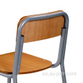 Silla de 2 personas de la escuela de gran tamaño moderna.